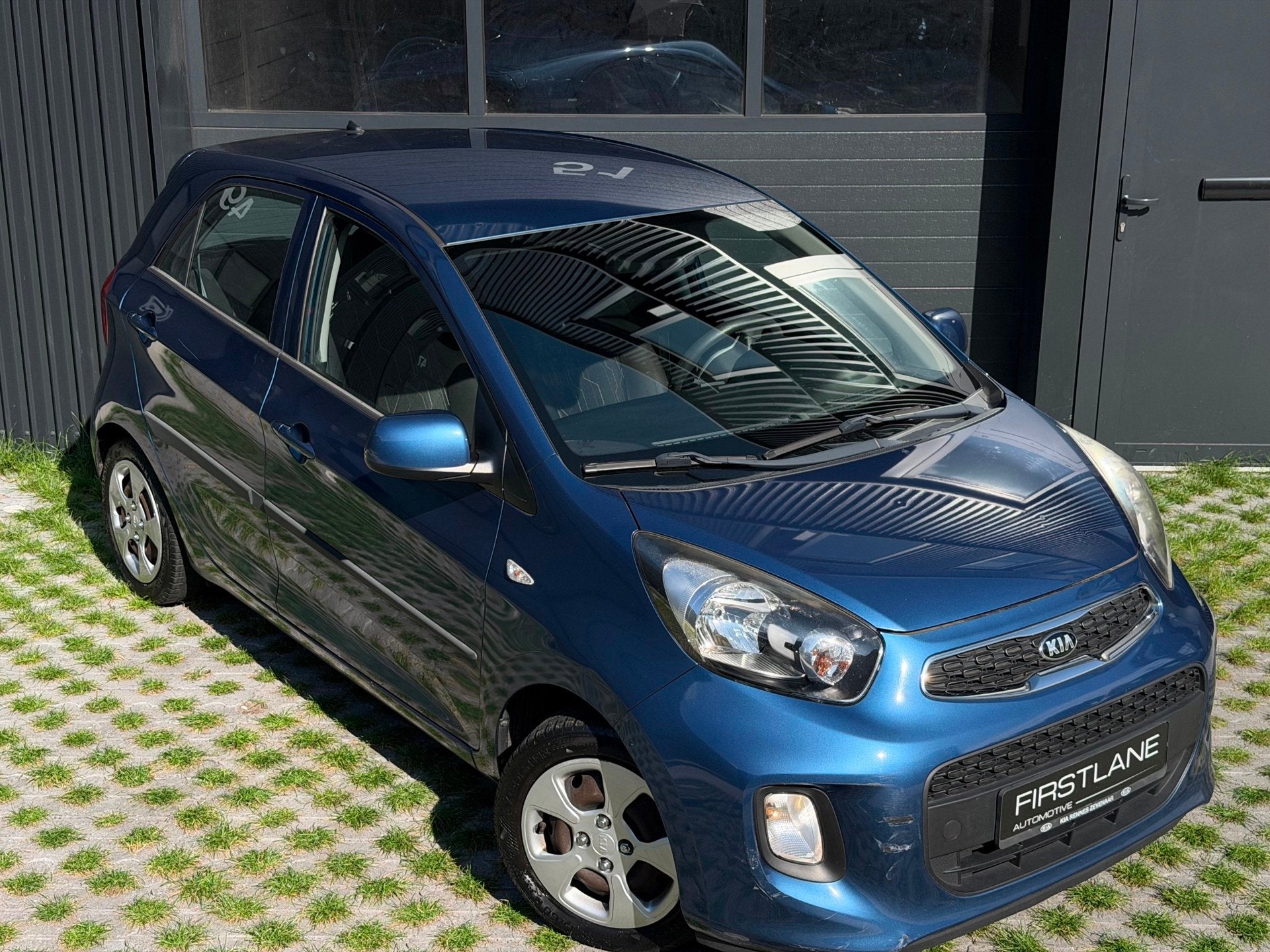 Kia Picanto 1.0 CVVT ComfortLine | AIRCO | Ondh-boekjes | NL, Auto's, Voorwielaandrijving, Euro 5, Gebruikt, Blauw