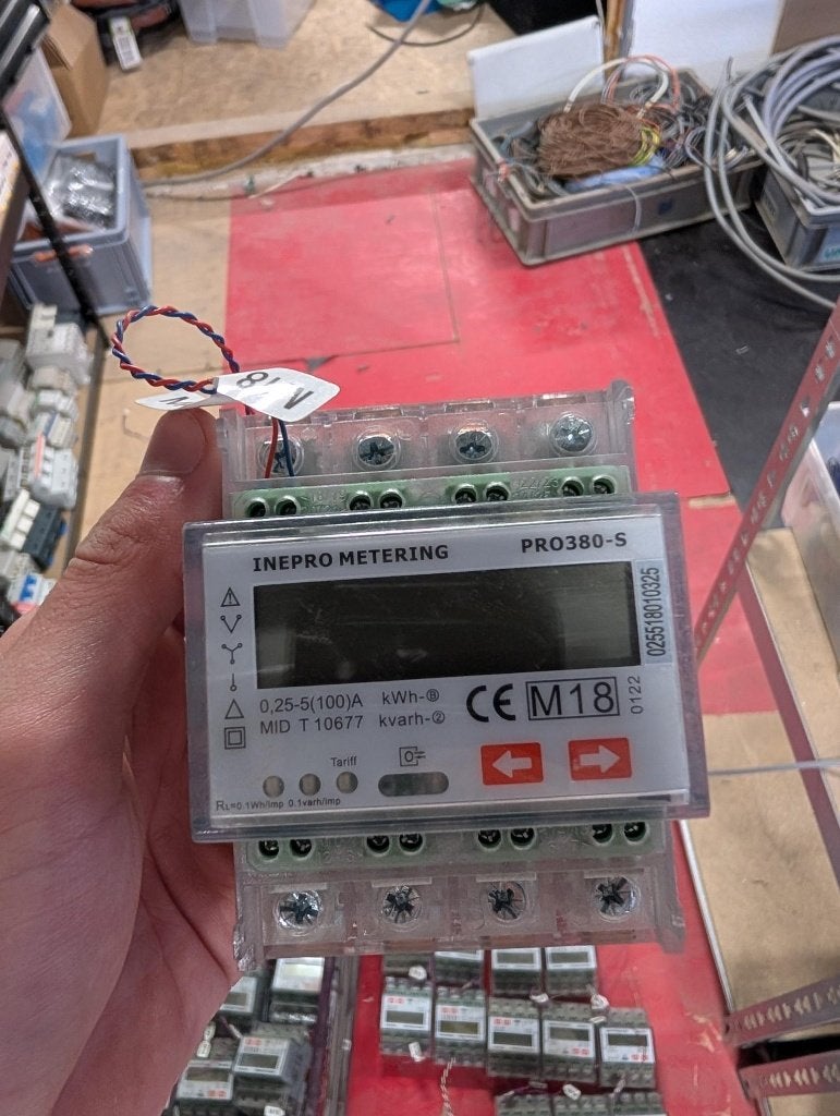 Energiemeters  Inepro Metering PRO380-S, Ophalen, Gebruikt