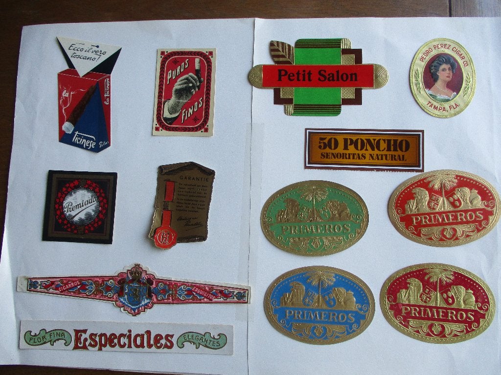 Sigarenbandjes/Kistetiketten, Verzenden, Nieuw, Sigarenbandjes