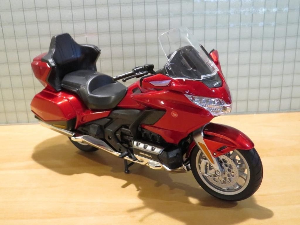 Honda GL1800 Goldwing tour red 1:12 62202 22 cm. lang, MayCheong, Nieuw, Ophalen of Verzenden, 1:9 t/m 1:12