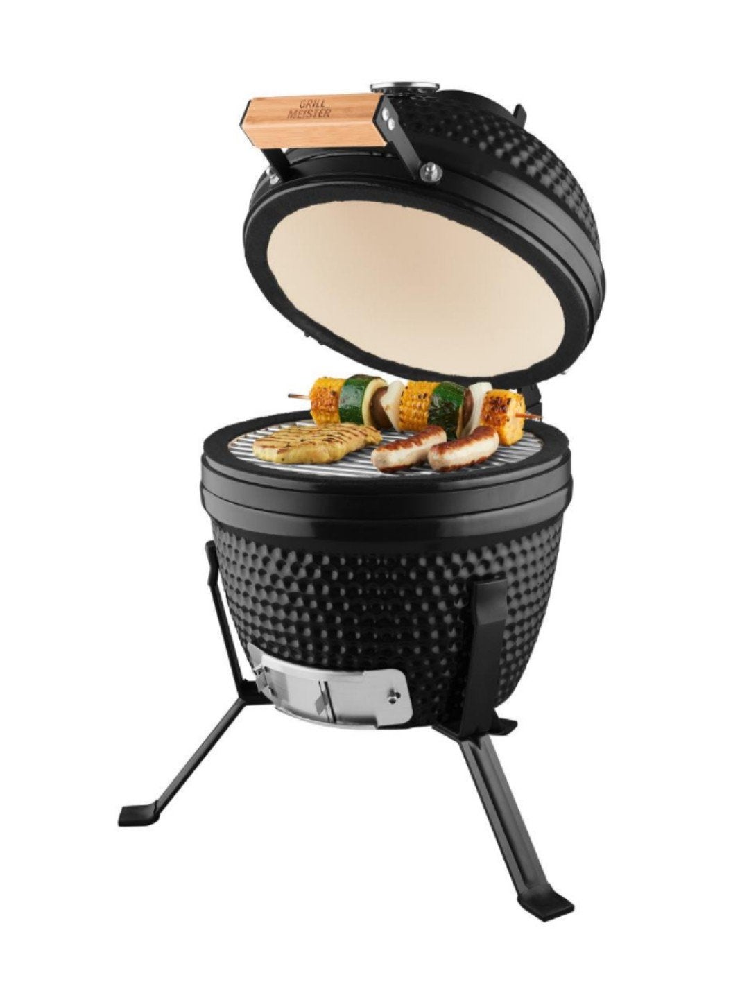 Kamado BBQ Ø26,5 cm compact formaat, Tuin en Terras, Ophalen, Nieuw, Met accessoires