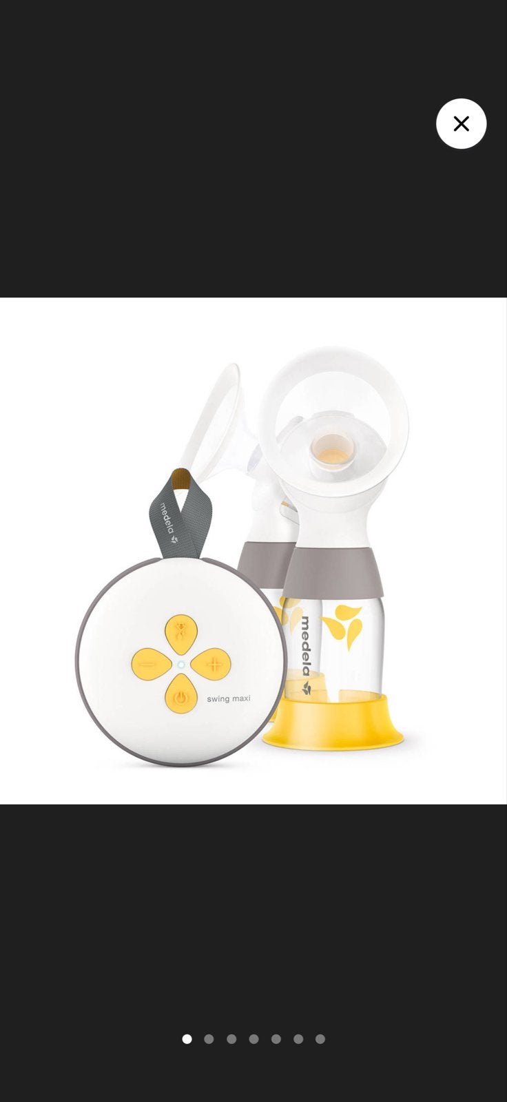 Medela Swing Maxi Dubbele Elektrische Borstkolf, Ophalen of Verzenden, Zo goed als nieuw
