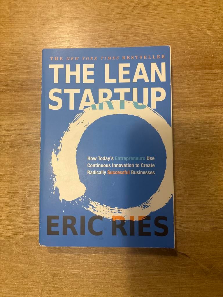 The Lean Startup - Eric Ries (Zakelijk Boek), Ophalen of Verzenden, Zo goed als nieuw, Management