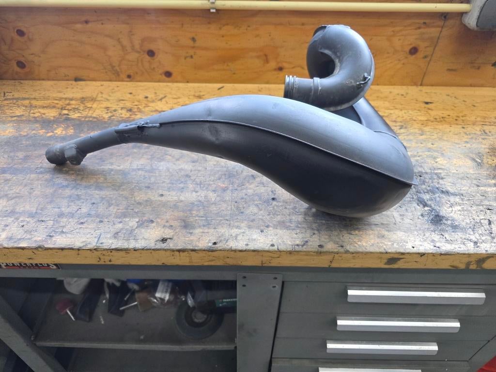 Uitlaat voorbocht OEM Honda CR250 92-96, Motoren, Ophalen of Verzenden, Gebruikt