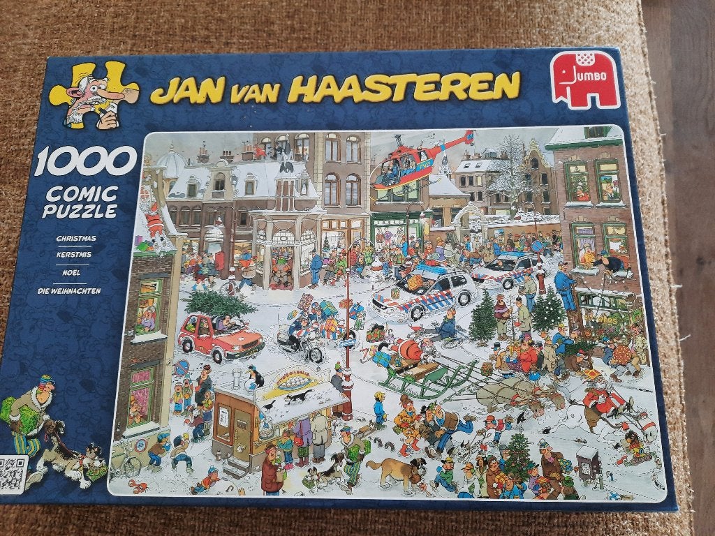 3 leuke Jan van Haasteren puzzels, Ophalen of Verzenden, Meer dan 1500 stukjes, Gebruikt, Legpuzzel