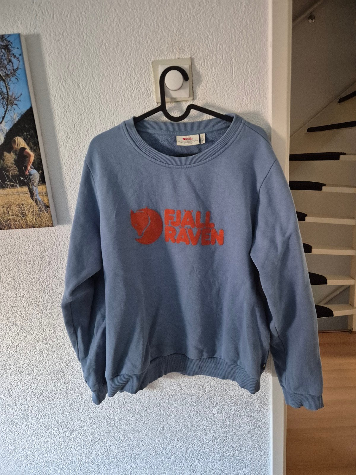 Fjällräven dames sweater - Maat L - Comfortabel & Casual, Kleding | Dames, Blauw, Maat 42/44 (L), Ophalen of Verzenden, Zo goed als nieuw