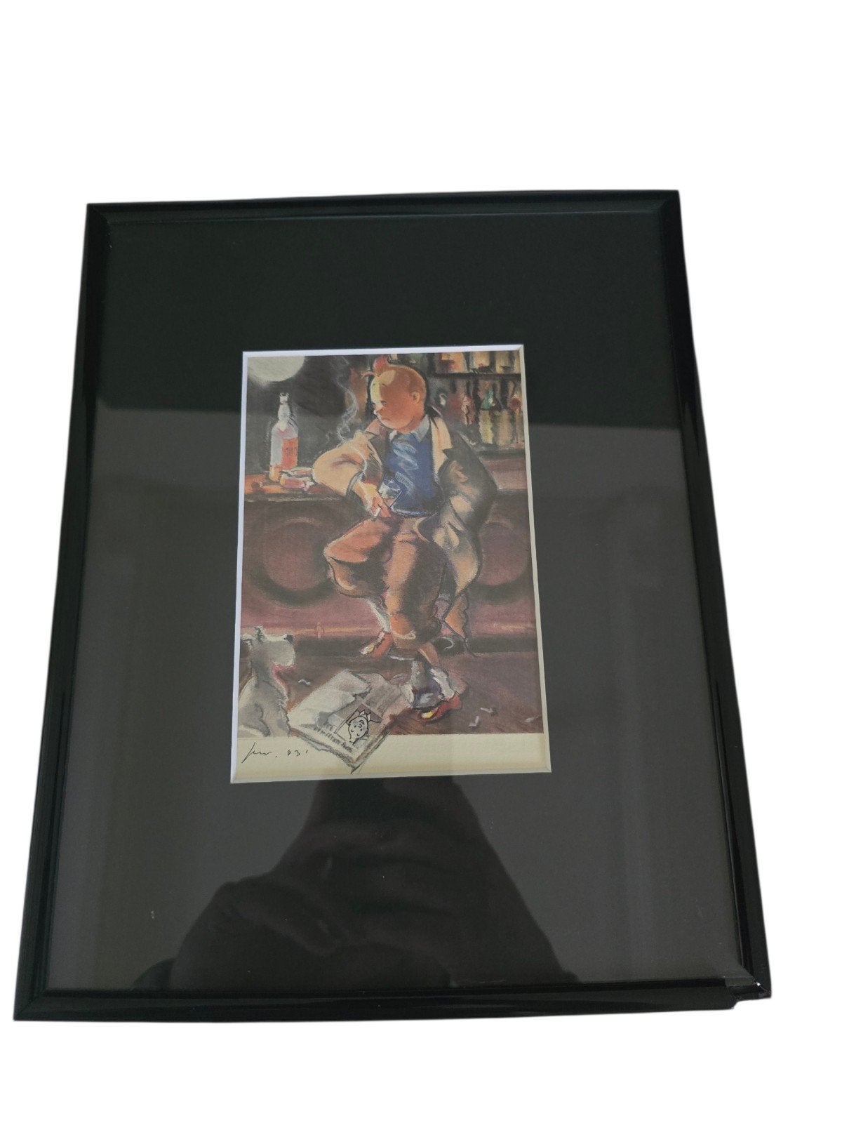 Kunstprint “Tintin F. Mirò nr.1” – Esteve Fort, Ophalen of Verzenden, ., ., .