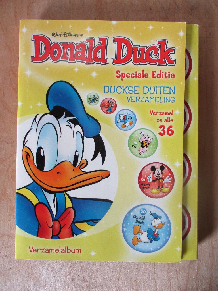 Duckse duiten verzamelmap 2006 compleet met alle munten, Ophalen of Verzenden, Overige figuren, Zo goed als nieuw, Overige typen
