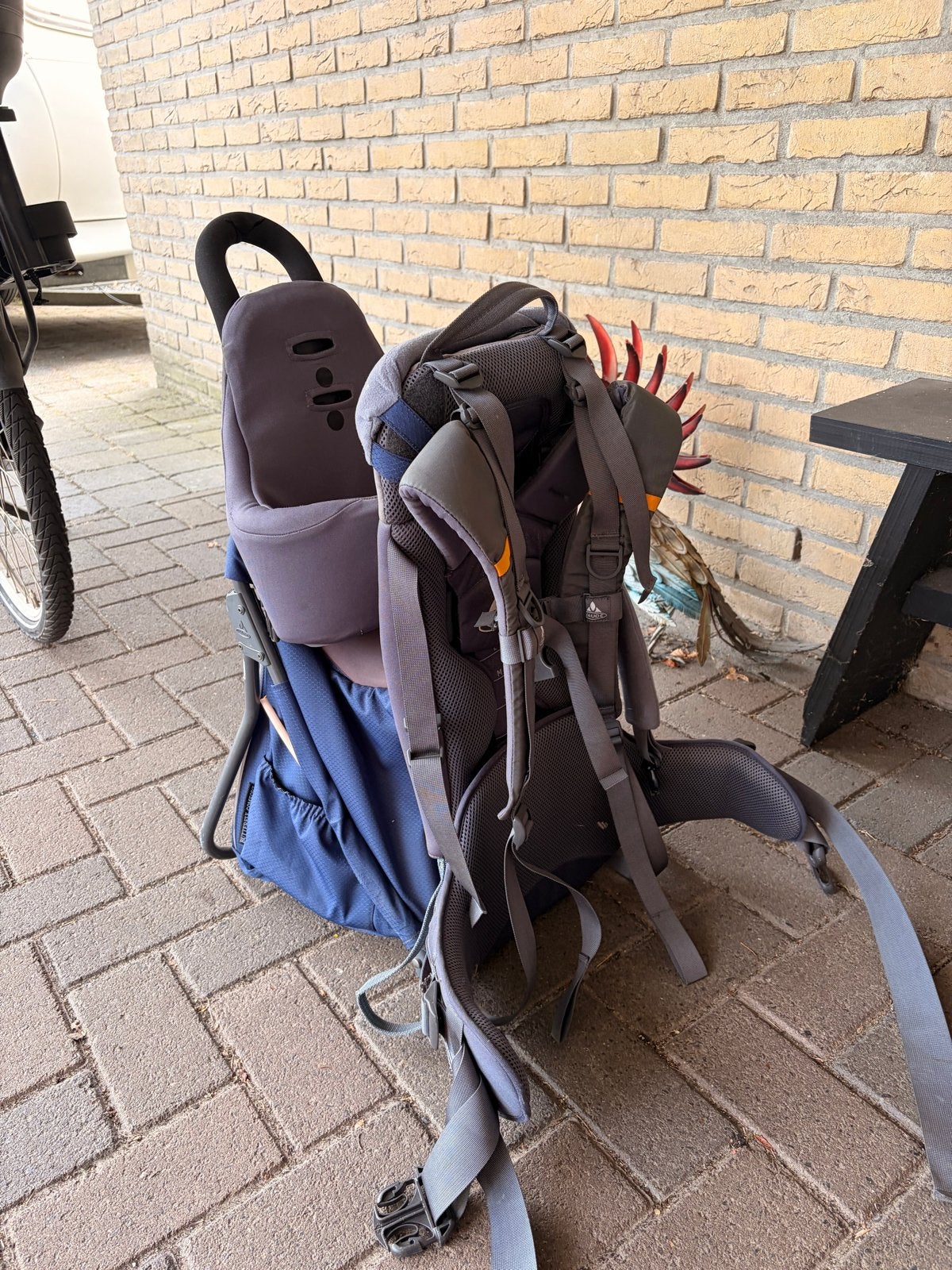 Vaude Draagrugzak - Comfortabel en Veilig voor Onderweg, Kinderen en Baby's, Babydragers en Draagdoeken, Gebruikt, Overige typen