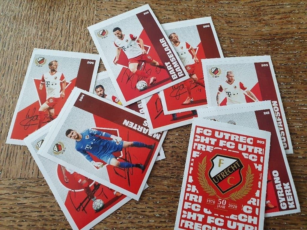 FC Utrecht voetbalplaatjes, Ophalen of Verzenden, Nieuw, F.C. Utrecht, Poster, Plaatje of Sticker
