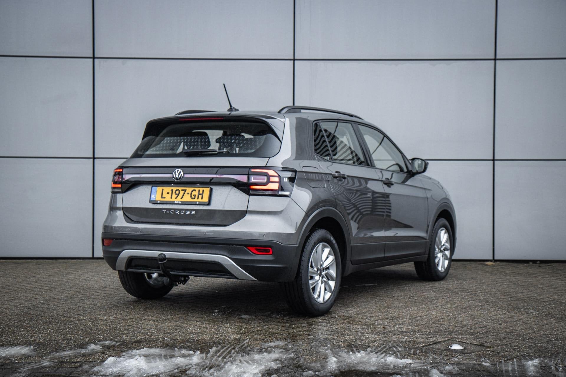 Volkswagen T-Cross 1.0 TSI 110pk DSG Style | Trekhaak | Voor, Auto's, 12 maanden, Gebruikt, Bedrijf, 3 cilinders