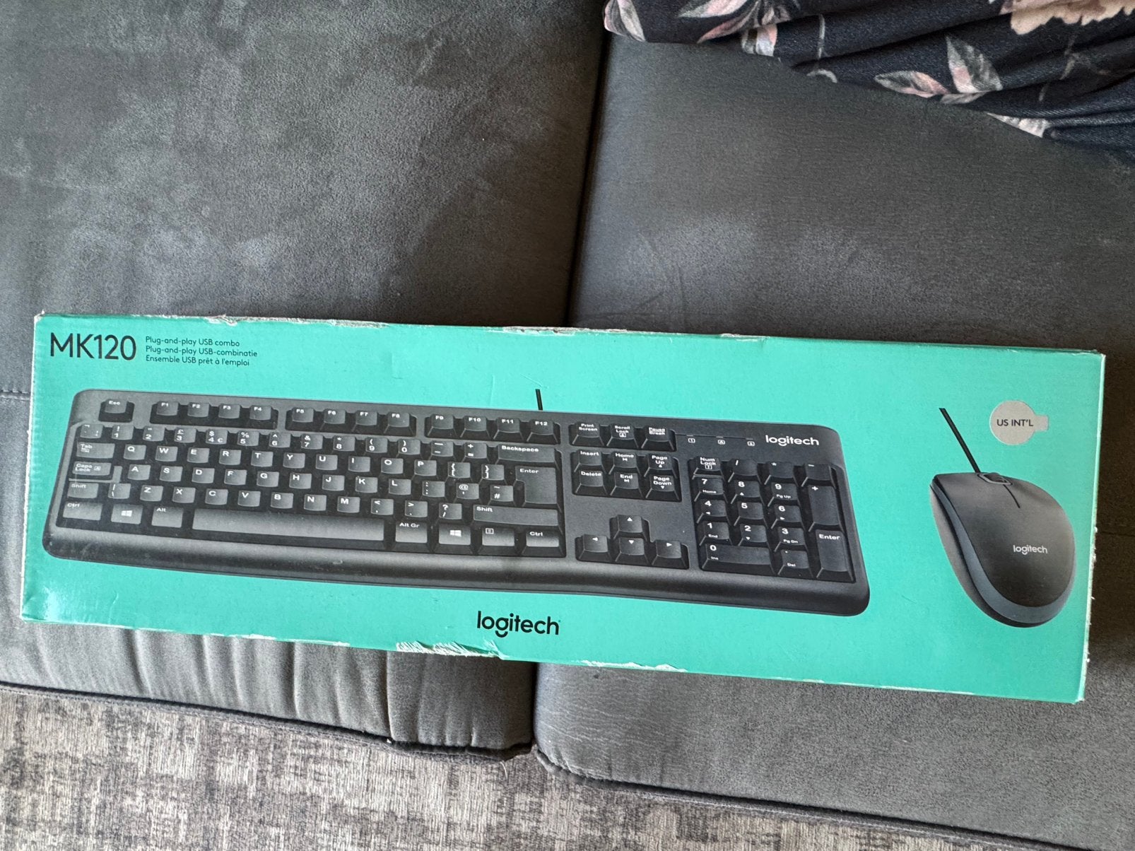 Toetsenbord met muis, Computers en Software, Ophalen, Gebruikt
