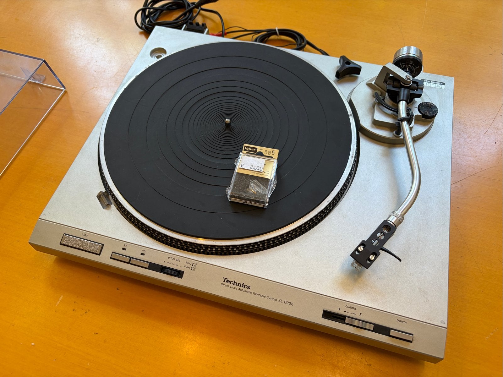 Technics SL-D202 Direct Drive Automatische Platenspeler, Ophalen, Gebruikt, Automatisch, Platenspeler