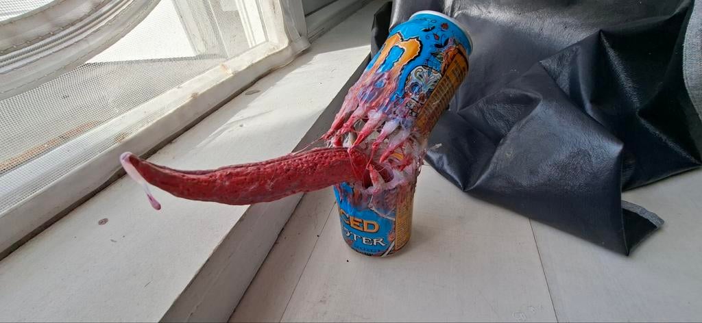 Monster Energy blikje met tong - Uniek kunstobject, Ophalen, Nieuw