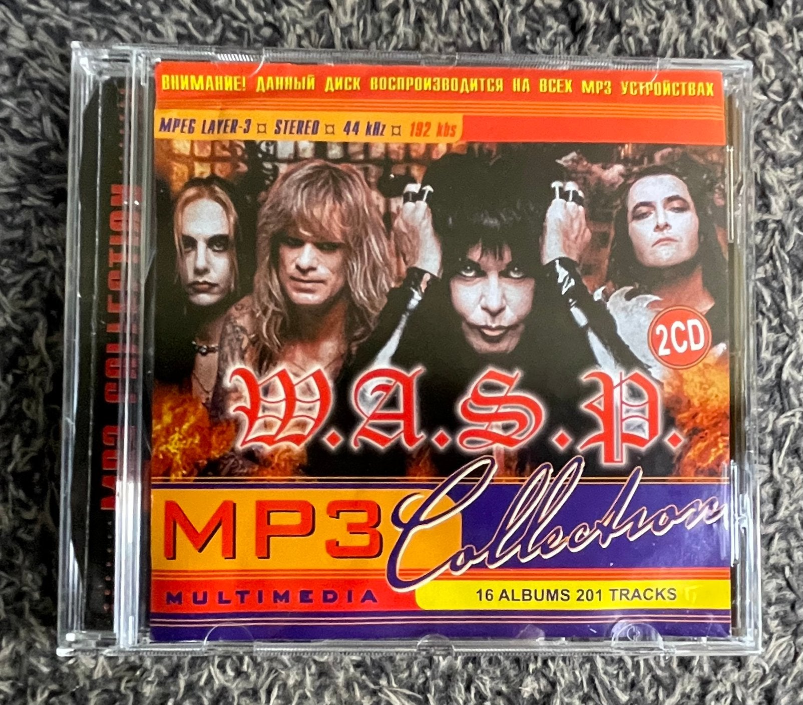 W.A.S.P., MP 3 Collection, dubbel-disc uitgave, Ophalen of Verzenden, Gebruikt