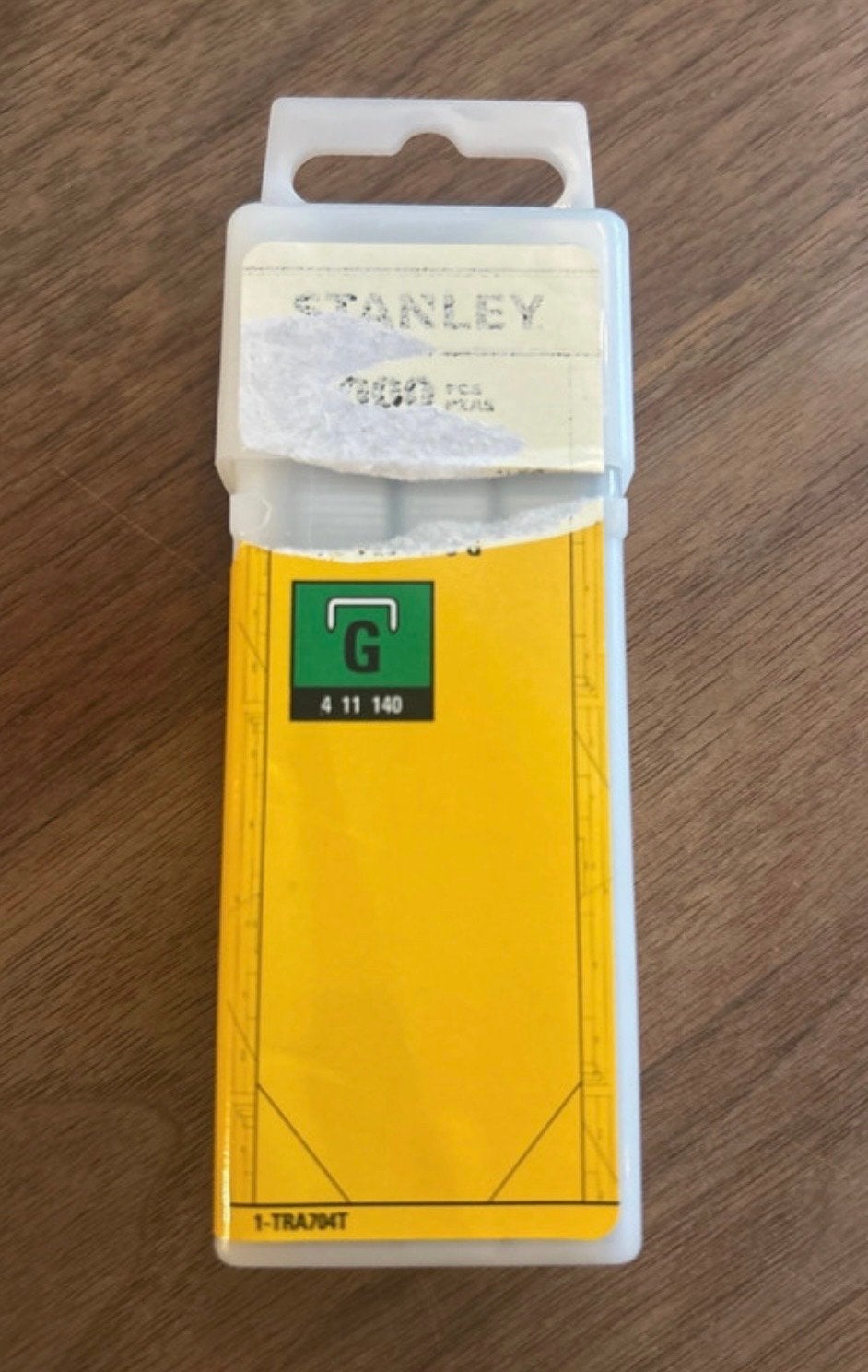 Stanley nietjes type G - Nieuw in verpakking, Verzenden, Nieuw, Tacker/nietmachine, Stanley