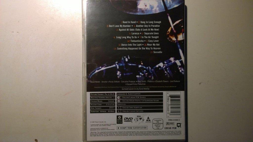 Phil Collins - Live And Loose In Paris (DVD), Alle leeftijden, Ophalen of Verzenden, Zo goed als nieuw, Muziek en Concerten