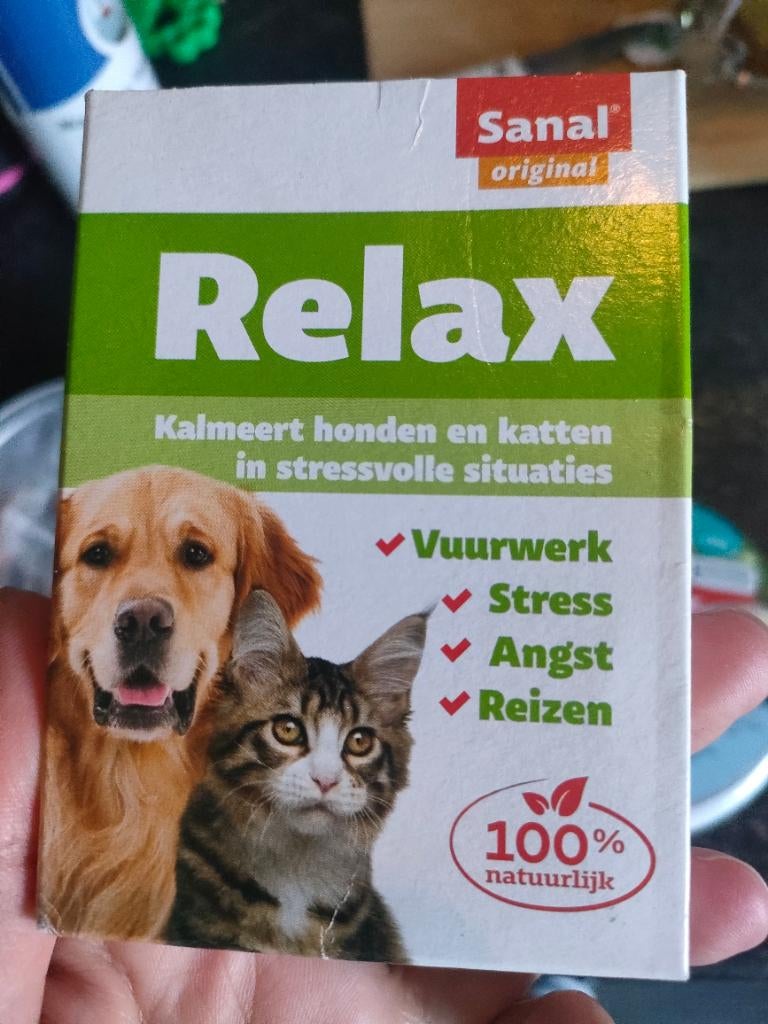 Relax 100% natuurlijk tabletten, Ophalen of Verzenden, Zo goed als nieuw