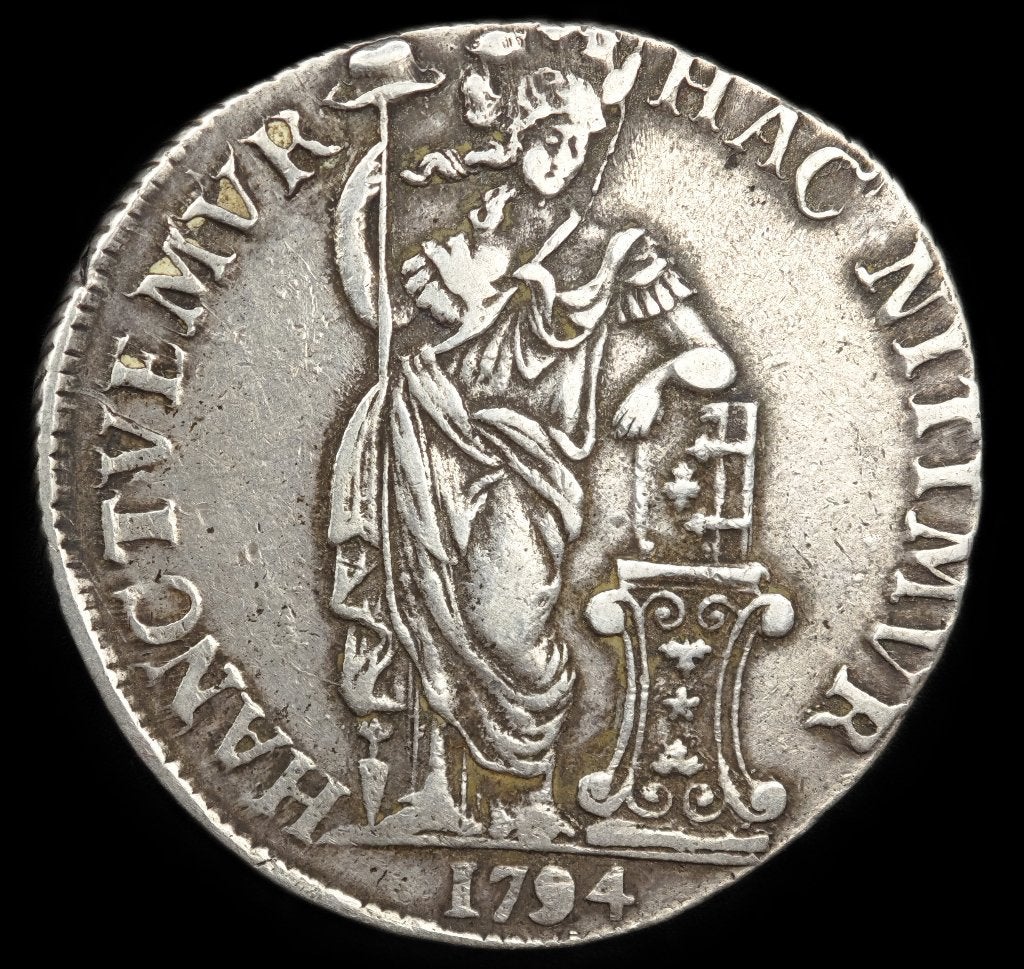 1794 3 Gulden West-Friesland, Vóór koninkrijk, Zilver, Losse munt, Overige waardes
