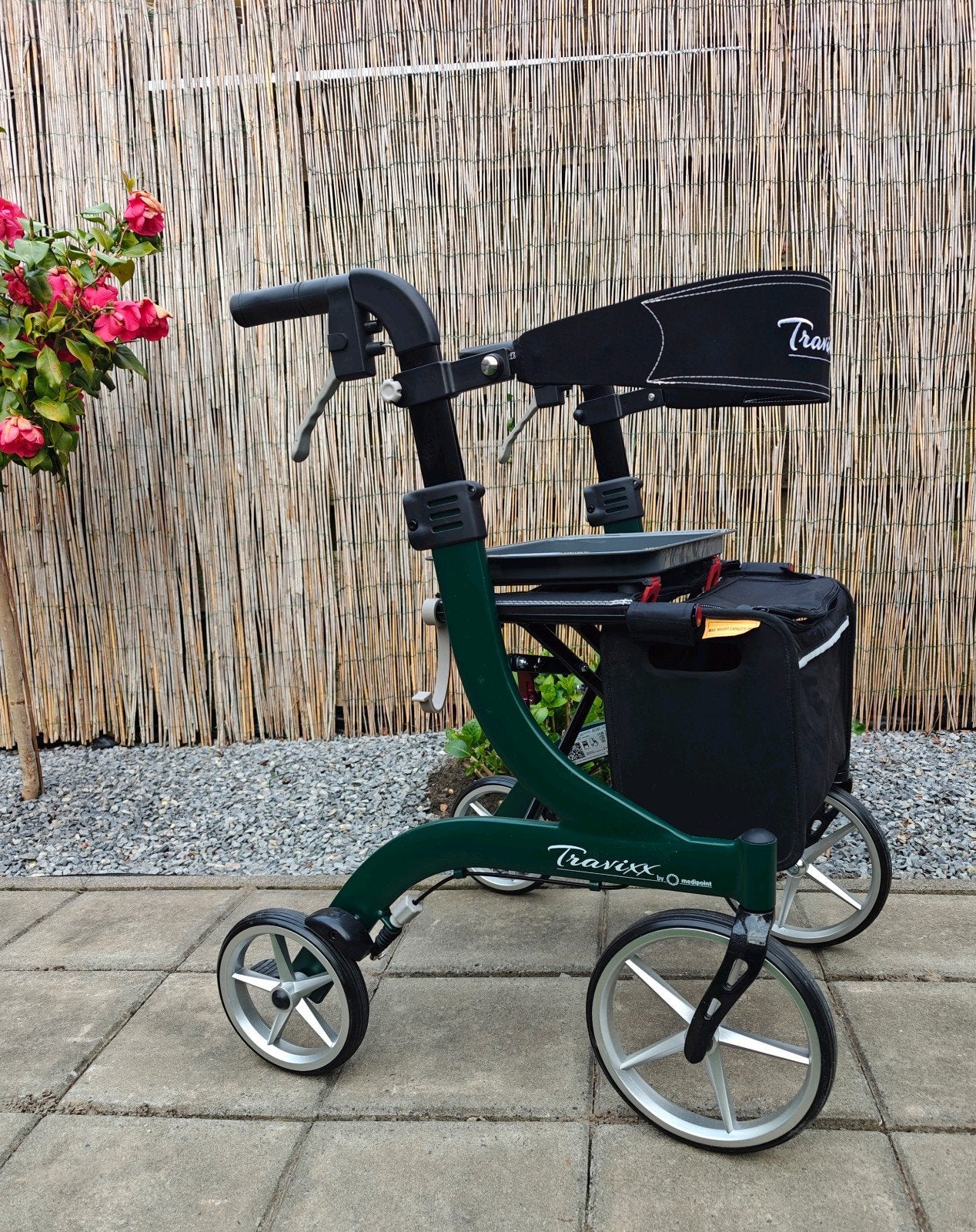 Nieuwste kleur Travixx DeLuxe lichtgewicht rollator, Ophalen of Verzenden, Opvouwbaar, Nieuw
