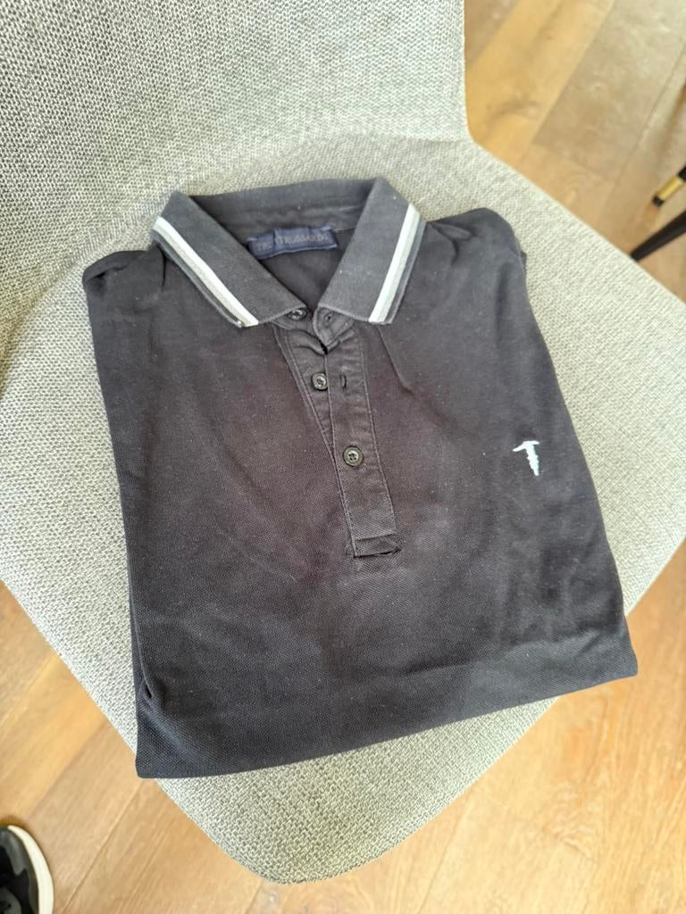 Trussardi shirt, Ophalen, Zo goed als nieuw, Zwart