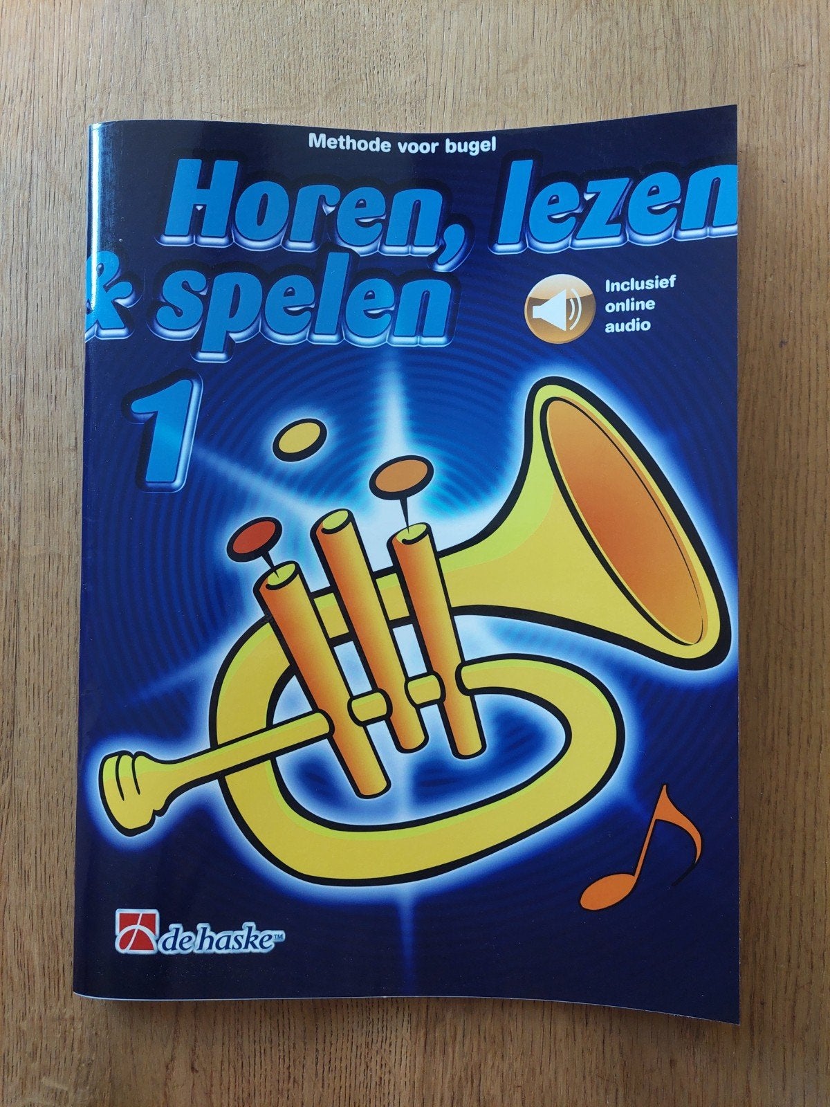 Horen, lezen & spelen 1 - Methode voor bugel, Overige genres, Les of Cursus, Nieuw, Overige instrumenten