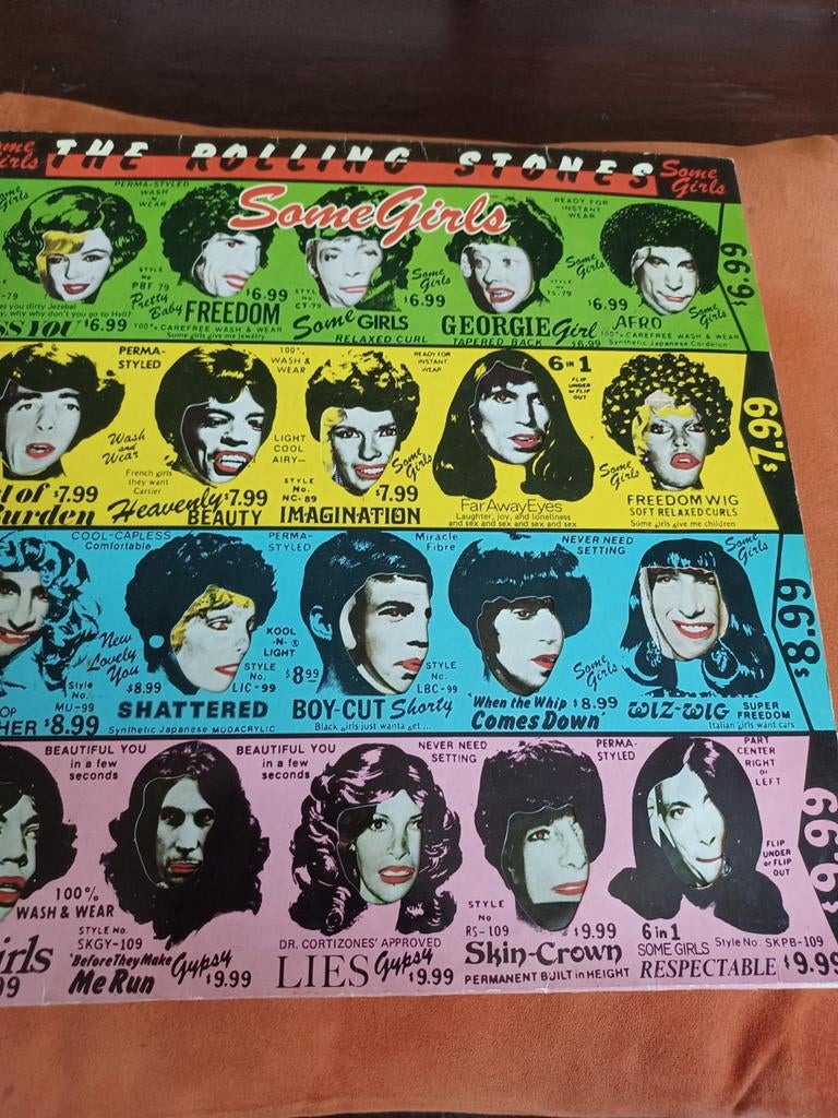 The Rolling Stones - Some Girls LP (1978), Gebruikt, Originele persing, Ophalen of Verzenden, 1970 - 1979