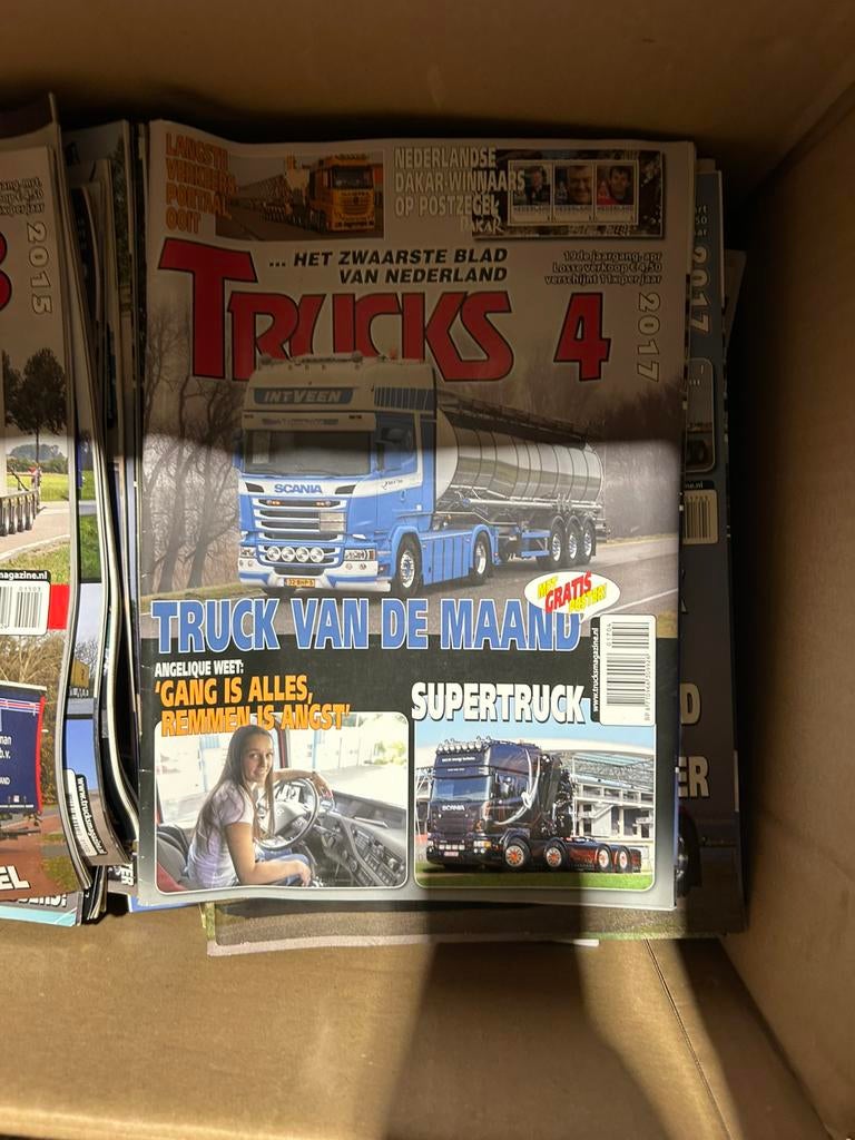 Trucks magazine, Ophalen, Gelezen