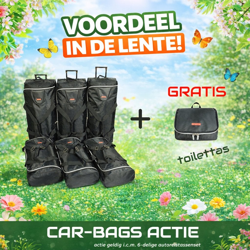 Gratis Toilettas bij 6-delige CAR-BAGS reistassenset, Ophalen of Verzenden, Nieuw