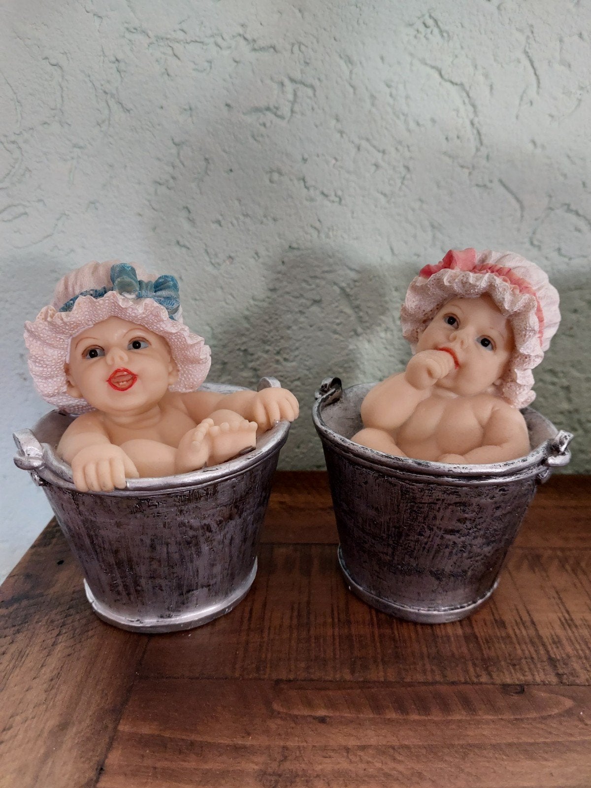 2 baby's in wastobbe / spaarpotjes, Ophalen of Verzenden, Nieuw, Overige thema's