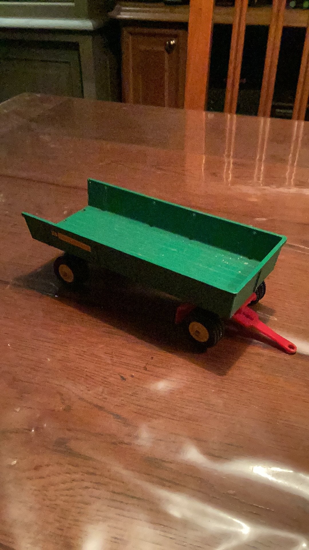 Britains 8 wiel trailer., Hobby en Vrije tijd, Modelauto's | 1:32, Ophalen of Verzenden, Zo goed als nieuw, Tractor of Landbouw