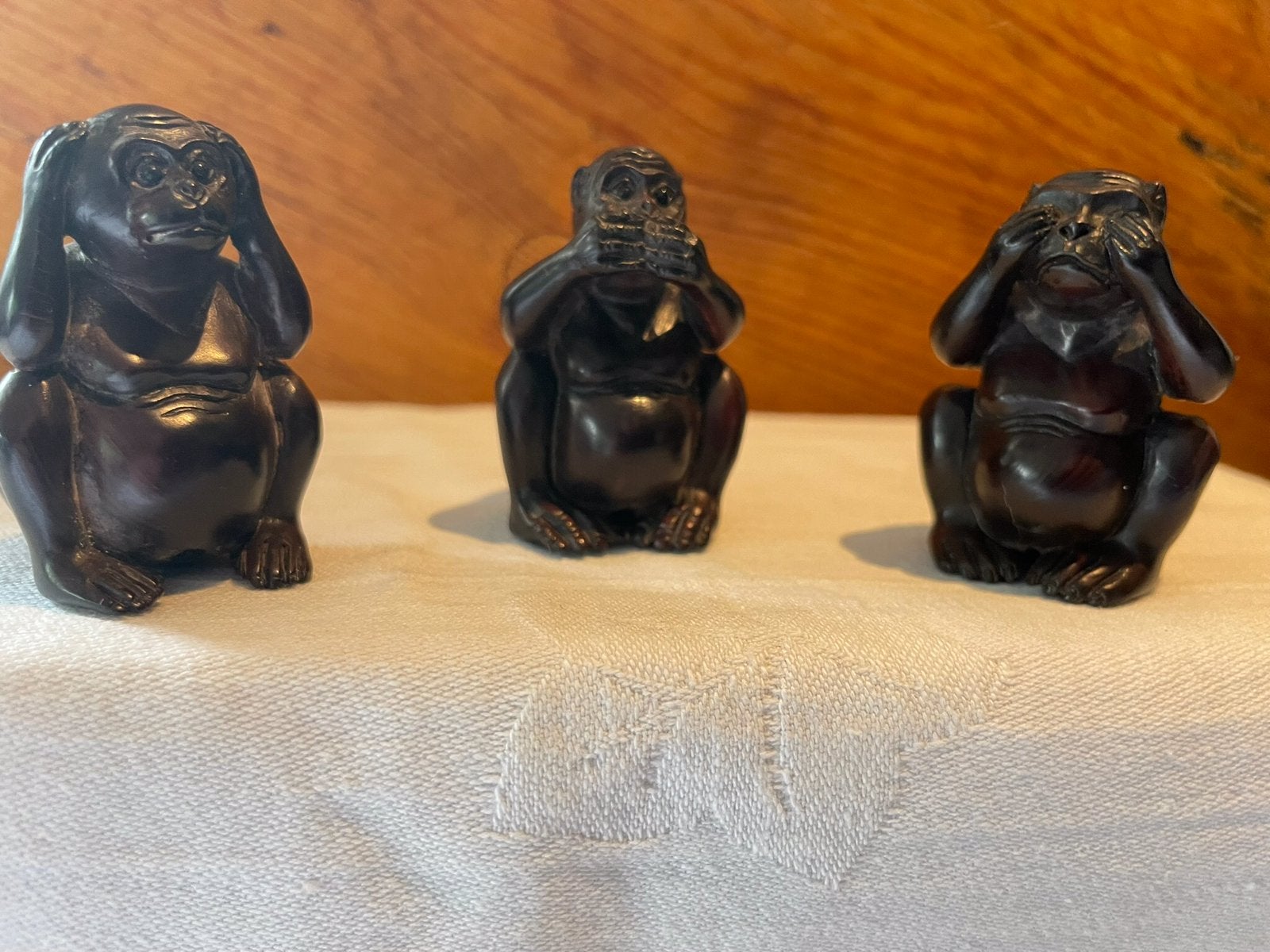 Netsuke drie aapjes, Antiek en Kunst, Ophalen of Verzenden