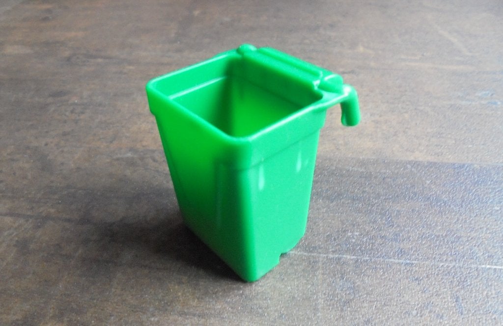Lego Duplo Container Garbage Can (zie foto's), Ophalen of Verzenden, Gebruikt, Losse stenen, Duplo