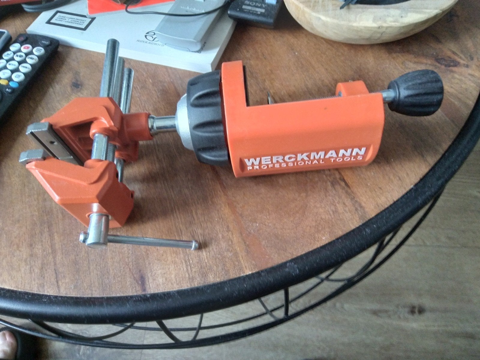 Werckmann Professional Tools Bankschroef, Ophalen of Verzenden, Gebruikt, Bankschroef, Overige merken