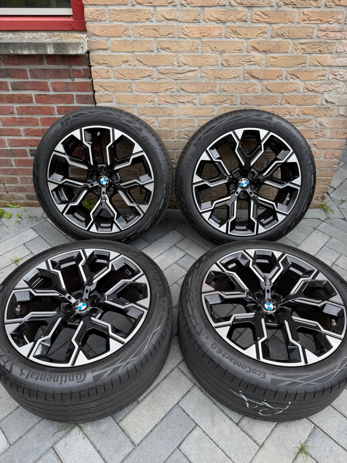 Bmw 1036M G45 X3 G70 7 serie 20 inch breedset origineel, Ophalen, 20 inch, Zomerbanden, Banden en Velgen