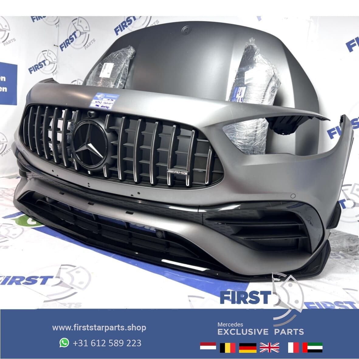 2023 H247 GLA45S GLA45 GLA 45 KLASSE AMG VOORKOP GRIJS GT AE, Gebruikt, -, Voor, Ophalen of Verzenden
