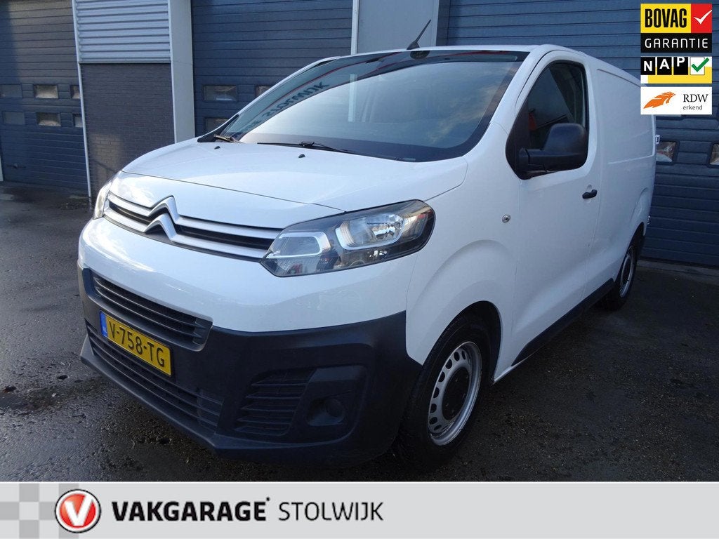 Citroen Jumpy 1.6 BlueHDI 95 Club XS Nette Bus, EX BTW, Nieu, Voorwielaandrijving, Stof, Gebruikt, Citroën