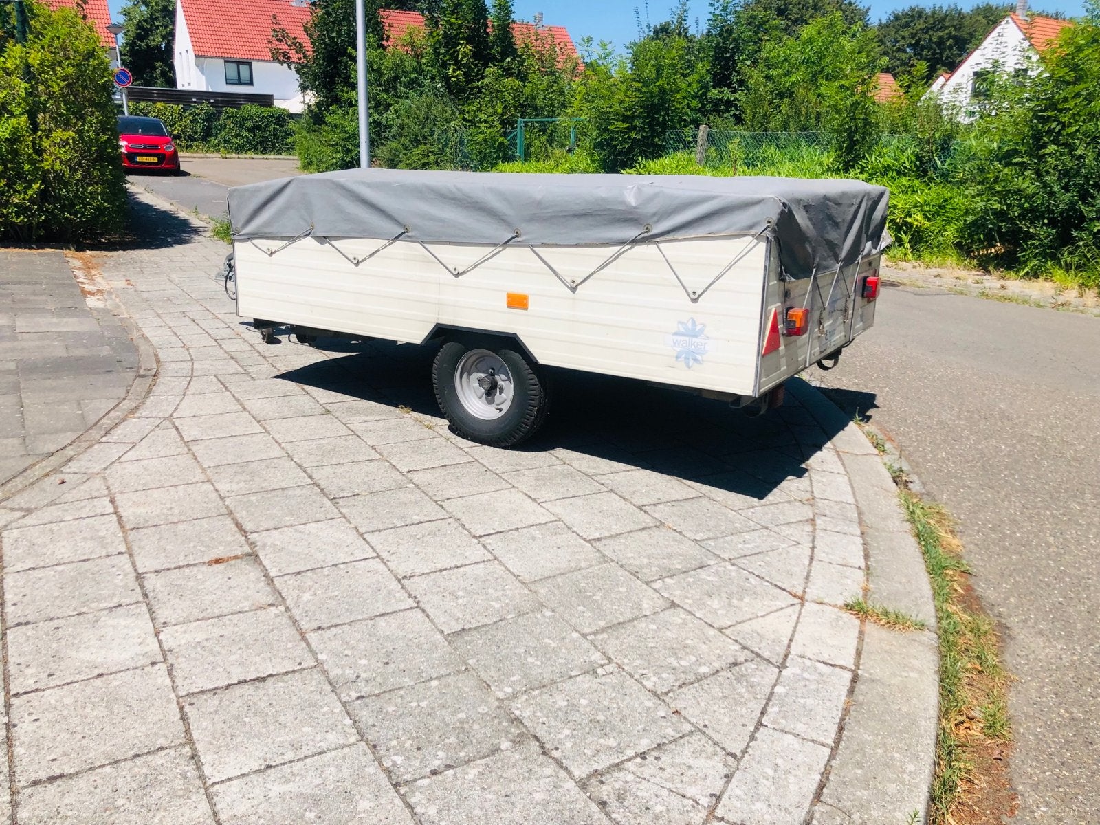Walker vouwwagen 8 persoons, Caravans en Kamperen, Vouwwagens, Overige merken, Ophalen of Verzenden, Aanwezig, Meer dan 6