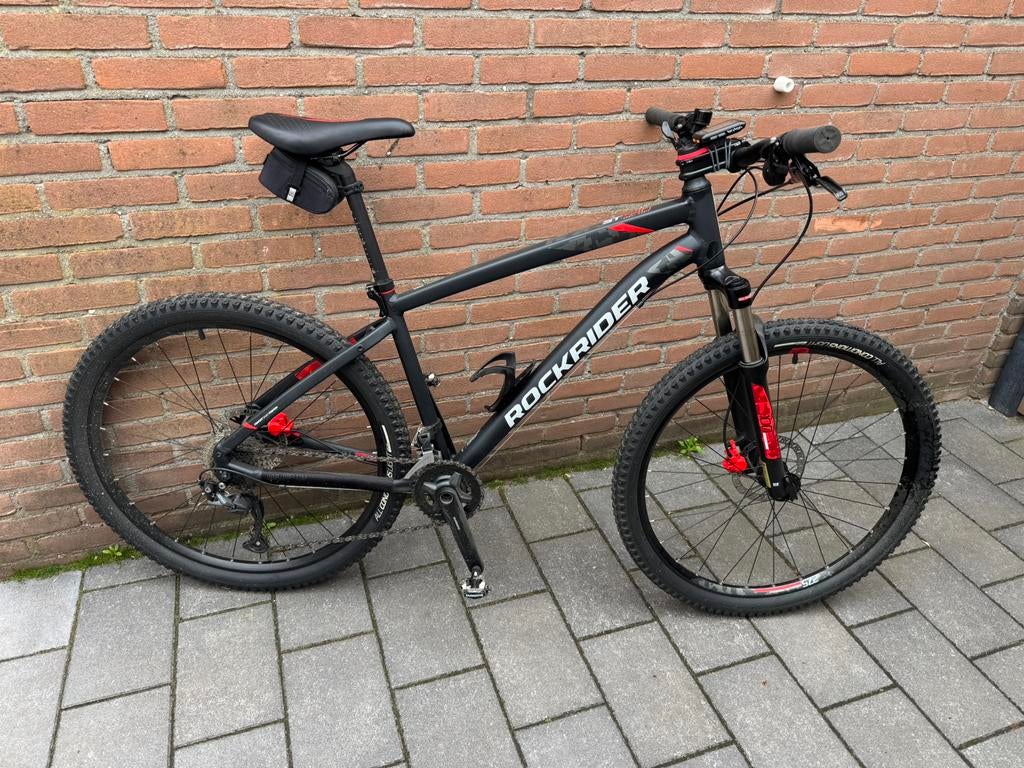 Mountainbike Rockrider ST540 incl Bryton fietscomputer, Zo goed als nieuw, Schijfrem, Ophalen, Overige merken