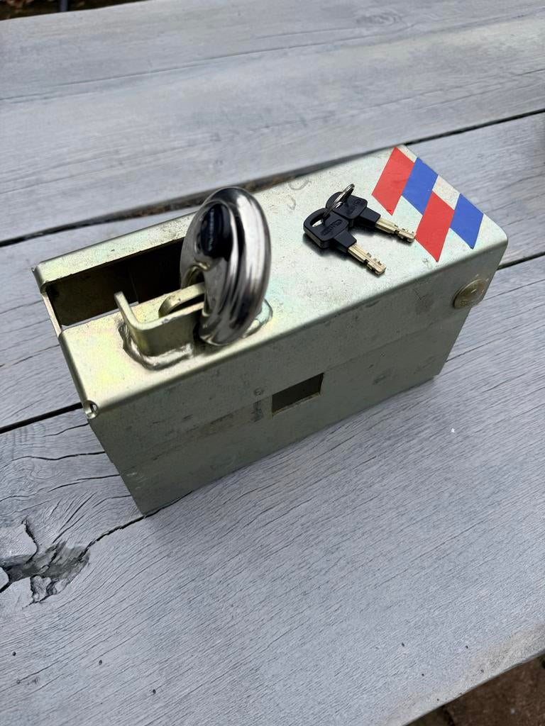 Powerlock disselslot voor caravan of aanhangwagen, Ophalen, Gebruikt