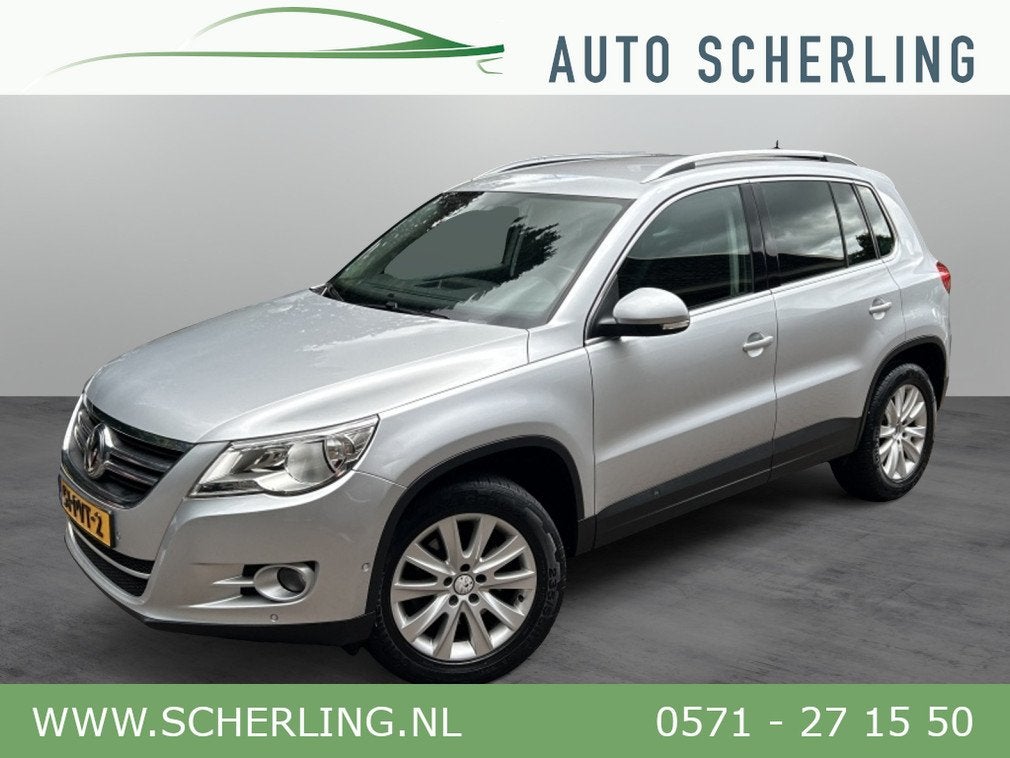 Volkswagen Tiguan 1.4 TSI 122pk Sport&Style Navi, Trekhaak,, Voorwielaandrijving, Euro 5, Gebruikt, 4 cilinders