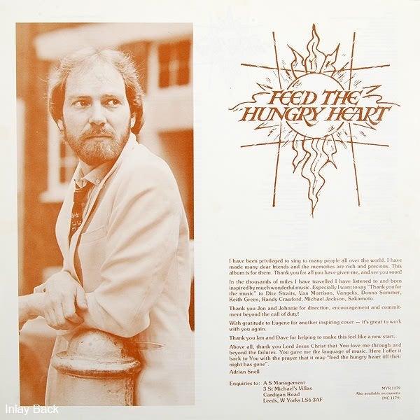 2 LP's ADRIAN SNELL ( Reli-Poprock UK ), LP, Gebruikt, 12 inch, Poprock