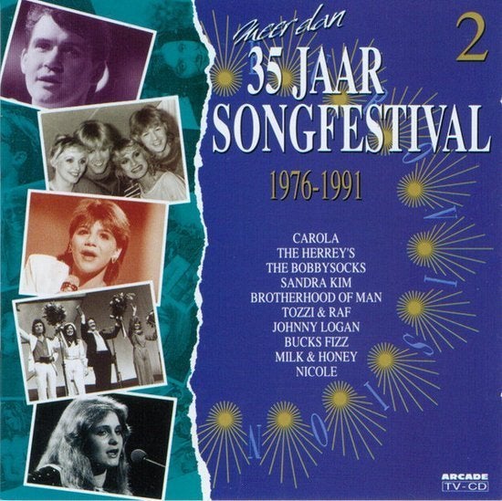 35 jaar Songfestival - Div. artiesten (top 2000) CD Nw./Orig, Cd's en Dvd's, Ophalen of Verzenden, Zo goed als nieuw, Pop