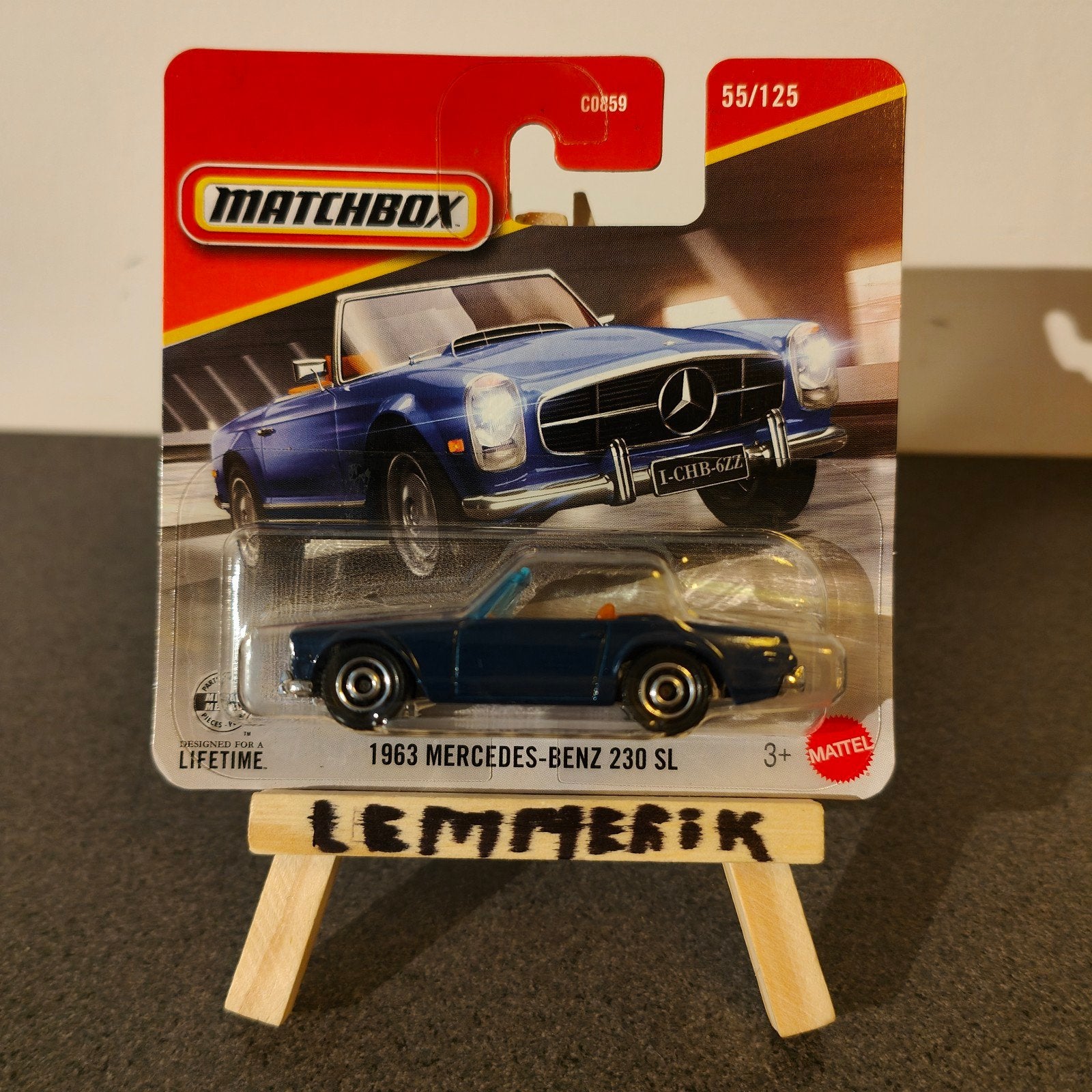 Matchbox 1963 Mercedes-Benz 230 SL - Nieuw in verpakking, Ophalen of Verzenden, Nieuw, Auto