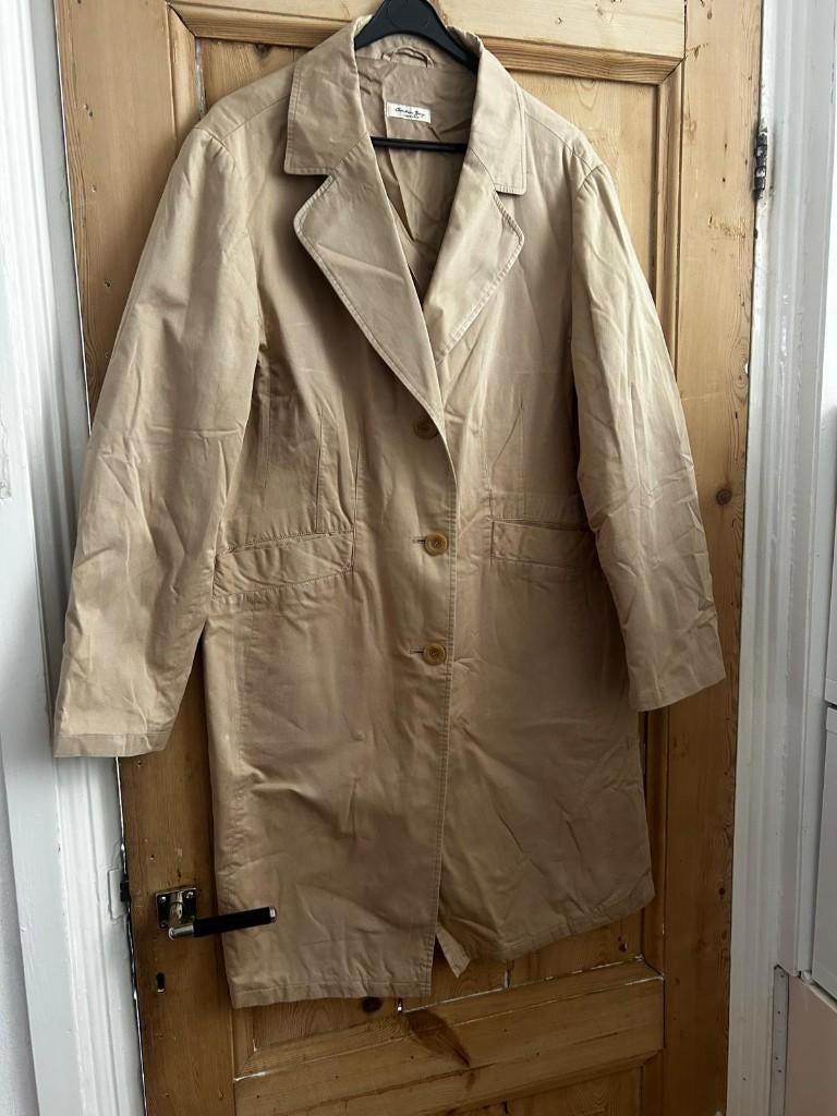 Dames regen jas, Kleding | Dames, Beige, Maat 46/48 (XL) of groter, Ophalen of Verzenden, Onbekend