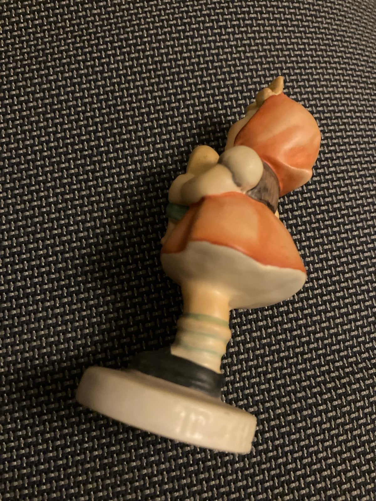Vintage Hummel beeldje meisje met pop Goebel W. Germany, Verzamelen, Ophalen, Gebruikt, Hummel