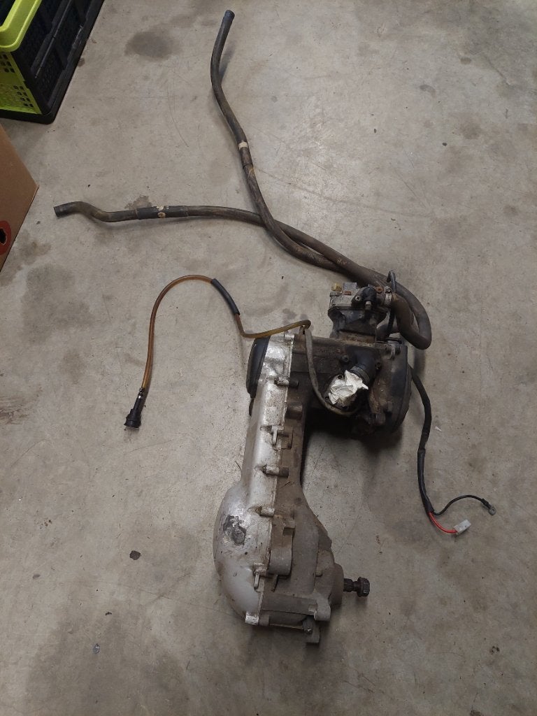Aprilia sr50 factory motor ditech, Ophalen of Verzenden, Zo goed als nieuw, Blok, Aprilia