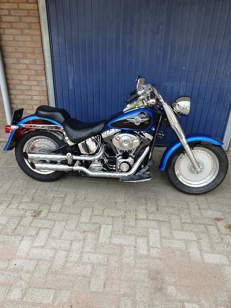 Harley Fatboy FLSTFI, 2 cilinders, Gebruikt, Particulier, Handgeschakeld