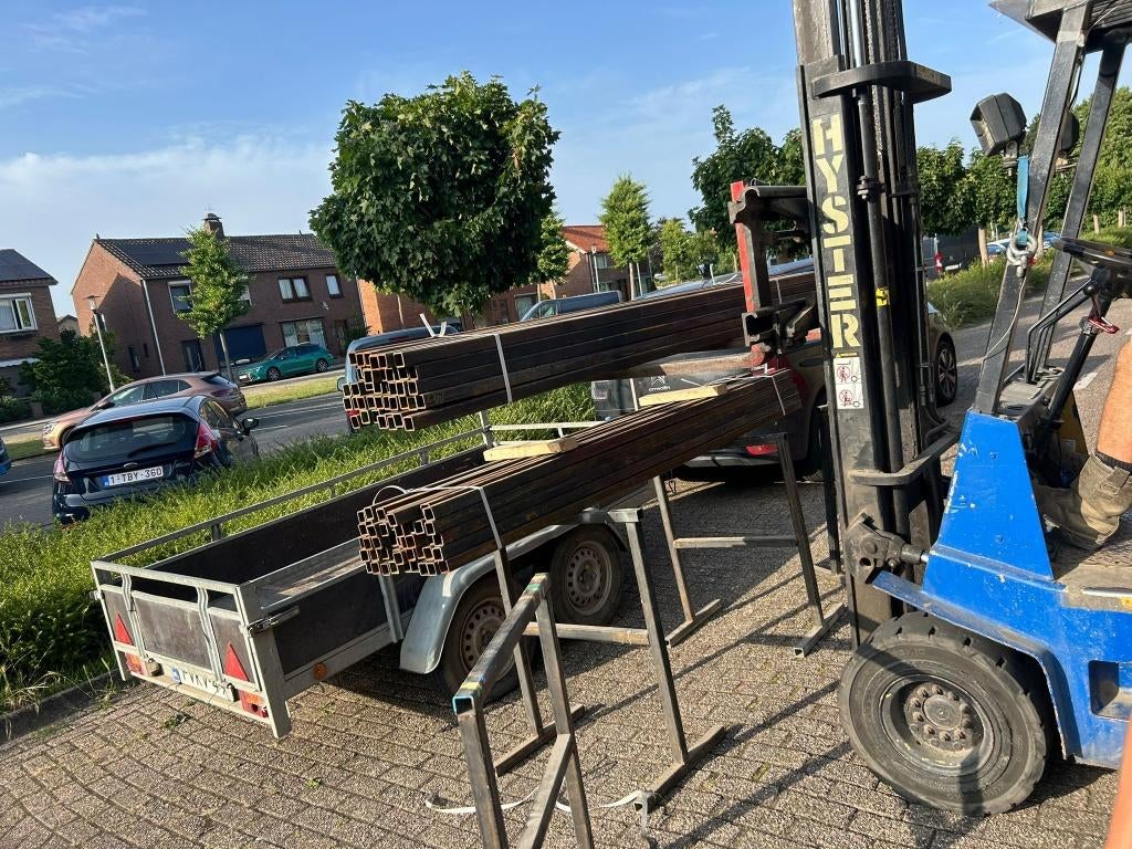 Kokers 40x40x3, Doe-het-zelf en Verbouw, Metalen, Ophalen of Verzenden, Nieuw, IJzer