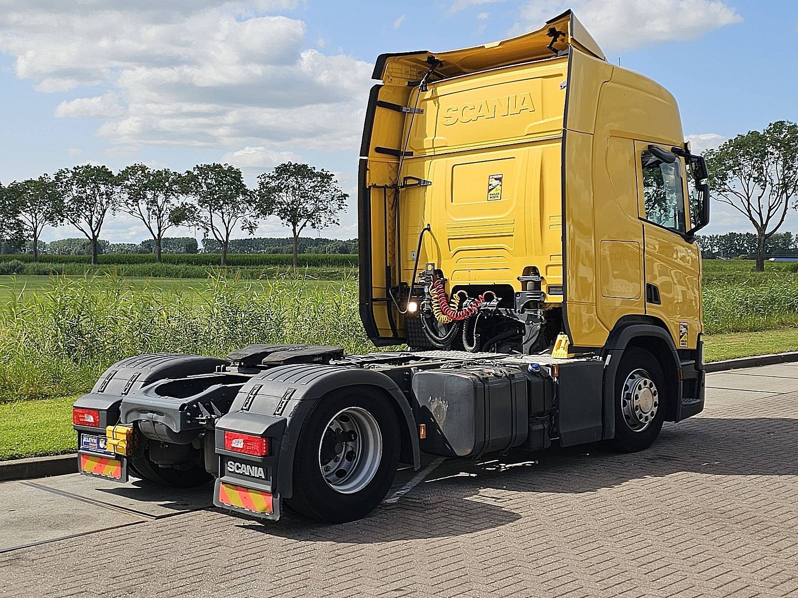 SCANIA R450, Automaat, Stoelverwarming, Scania, Geel